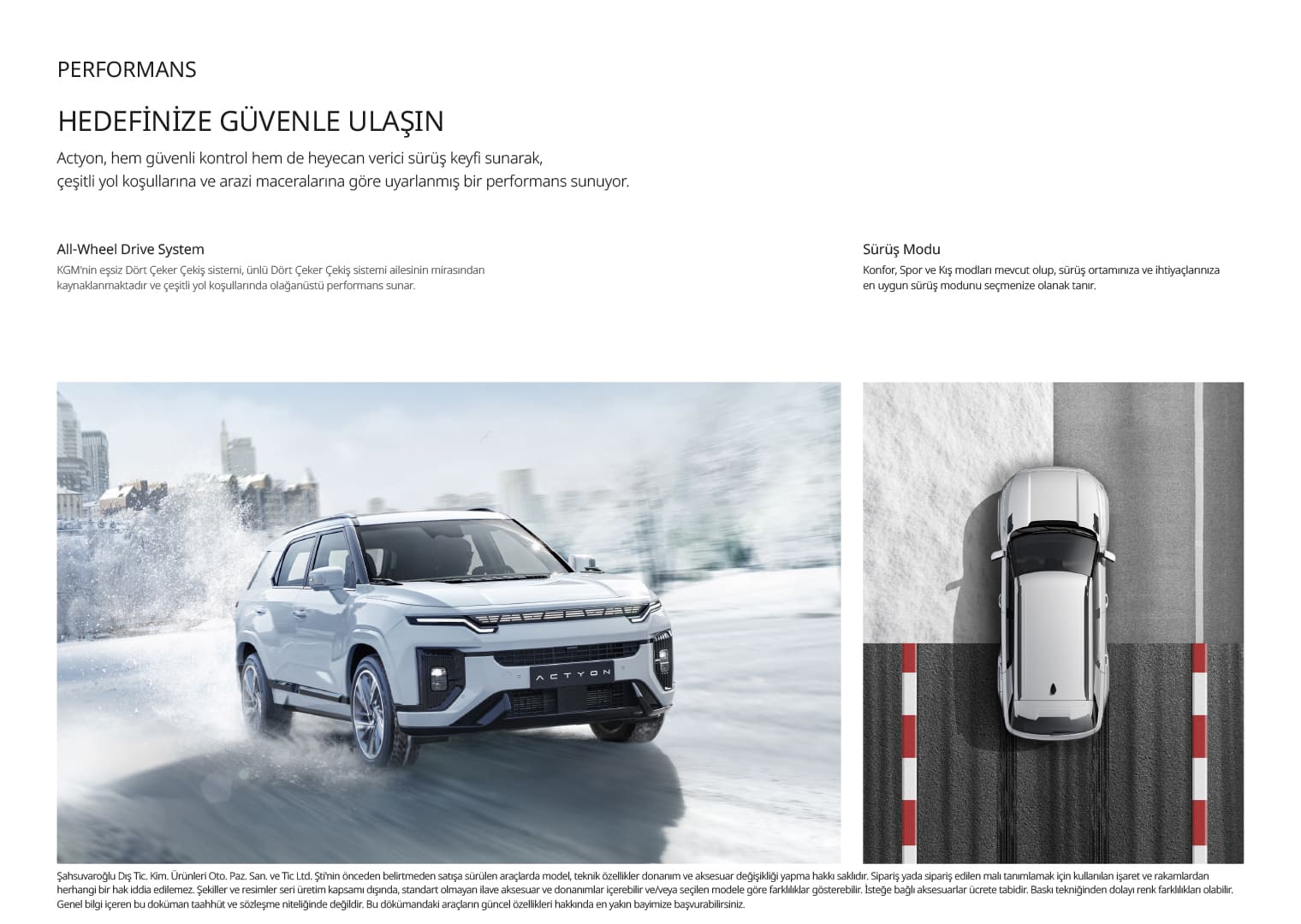 KGM Ssangyong Actyon Bilgi 1