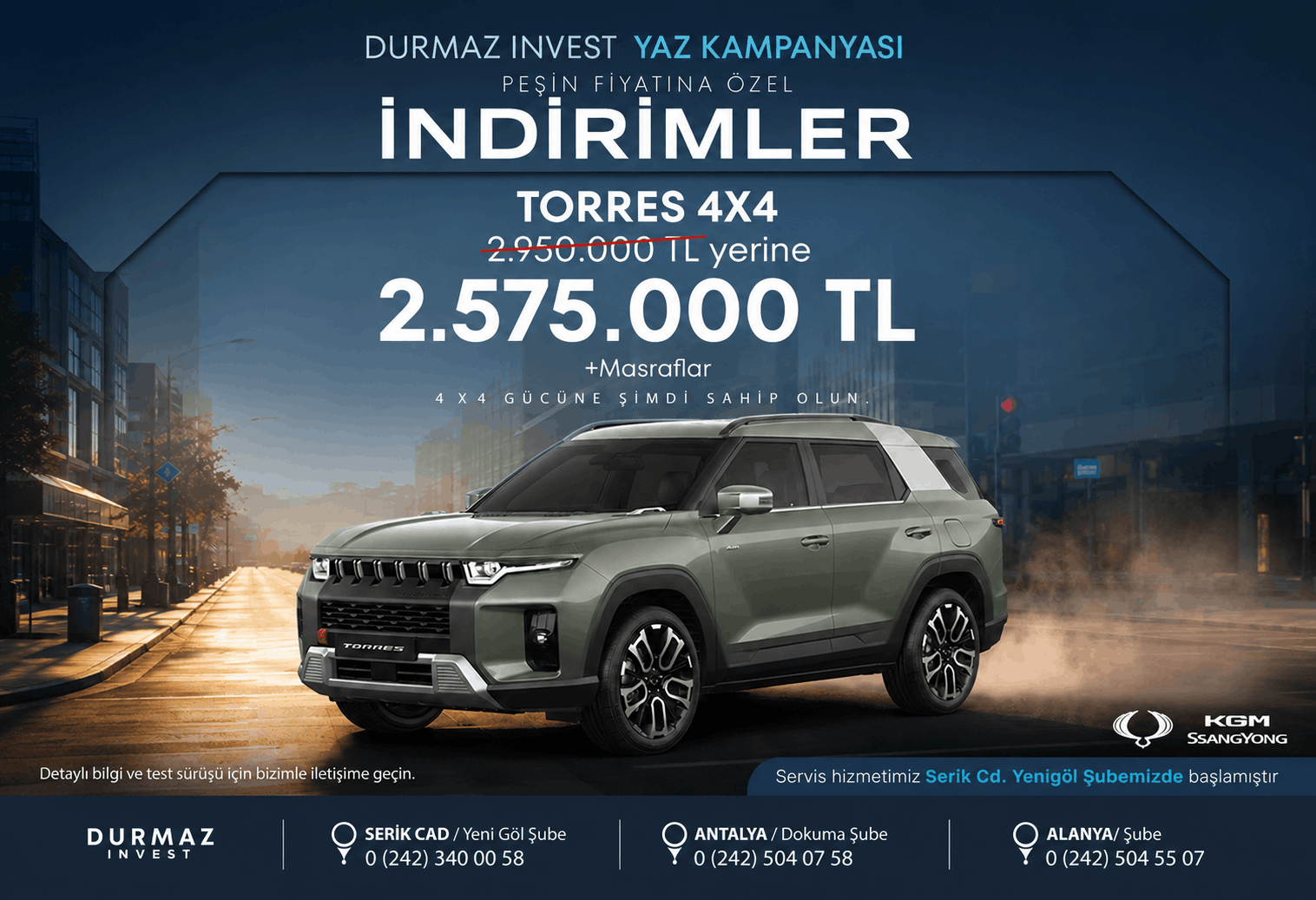 TORRES YAZ KAMPANYASI